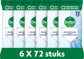 Dettol Doekjes Hygiënische 72st - 6 Stuks - Voordeelverpakking