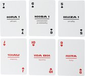 Lingo- Braziliaans Portugees speelkaarten- playingcards- talen leren- Brazilian Portuguese- jong en oud-woordenschat- woordenschat- Leer Portugeese woordenschat op een leuke en gemakkelijke manier- 52 essentiële vertalingen- Leren- reizen- spelen