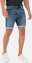 camel active fleXXXactive® Bermudashorts Slim Fit - Maat menswear-42IN - Blauw