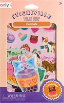 Ooly - Stickiville Stickers: Cat Cafe - Scented (2 Sheets & 6 Die-Cut)