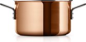 Eva Trio - Copper Multi Kookpan Ø 20 cm 3,9 Liter - Koper - Koper - Roestvast Staal