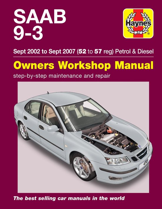 Saab 9-3 Service & Repair Manual - cover