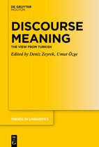 Trends in Linguistics. Studies and Monographs [TiLSM]341- Discourse Meaning