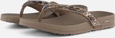 Skechers Arch Fit Meditation Slippers taupe - Dames - Maat 38