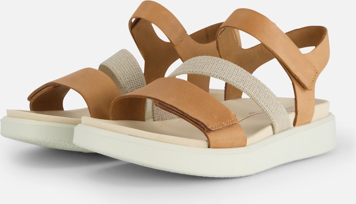 Ecco Flowt W Sandalen cognac Leer - Dames - Maat 41