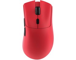 ATTACK SHARK R1 Draadloze Gaming Muis – Wired/2.4G/BT5.2 – Lichtgewicht 59G – PAW3311 – 18000DPI – Rood