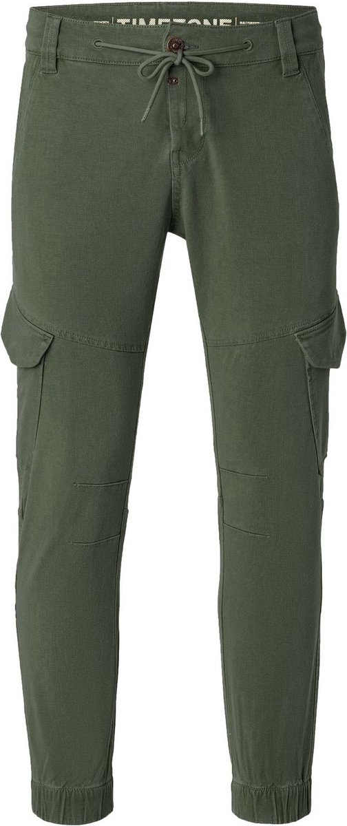 TIMEZONE Heren Cargo Broek REGULAR BROOKLYNTZ regular/straight Groen 30W / 32L Volwassenen
