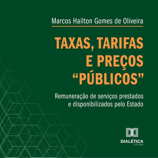Taxas, tarifas e preços "públicos" - cover
