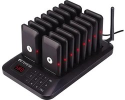 Oproepsysteem Horeca - Handsets - Pieper - Restaurant Pager - Draadloze Oproep Buzzer - Multifunctioneel - 16 Stuks