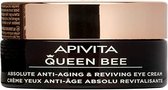 Anti-Veroudering Crème voor Ooggebied Apivita Queen Bee Vitaliserende (15 ml)