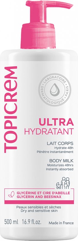 Body Lotion Topicrem Hydraterend 500 ml