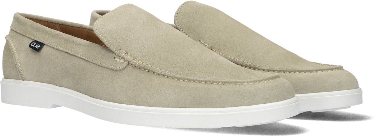 CLAY Tivoli-09 Loafers - Instappers - Heren - Beige - Maat 40