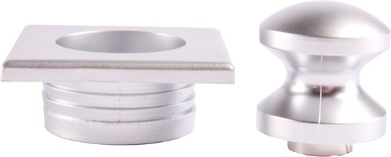 VIERKANT 130X130 MM / 20X6 MM - Goed Metaal