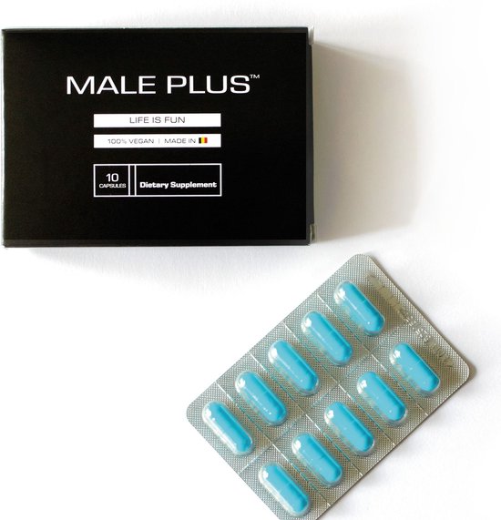 Erection Pills Male Plus 10 Capsules - MACA Complément Alimentaire 100% Naturel & APPROUVÉ ! - augmentation de la libido dans la dysfonction érectile et le stress - viagra naturel kamagra camagra