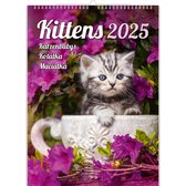 C180-25 Kittens-kalender 2025 + Gratis 2024-kalender