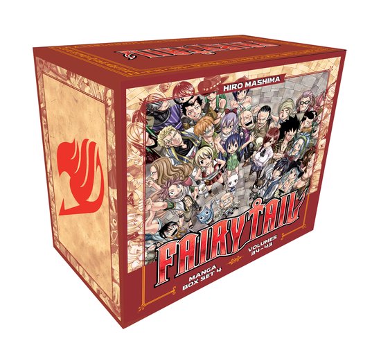 FAIRY TAIL Manga Box Set- FAIRY TAIL Manga Box Set 4 - cover