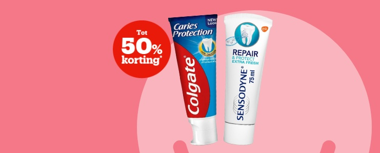 Tot 50% korting*