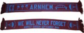 Airborne Sjaal - We will never forget - Sjaal Airborne Herdenking - Sjaal Market Garden Arnhem - Sjaal Volwassenen Arnhem