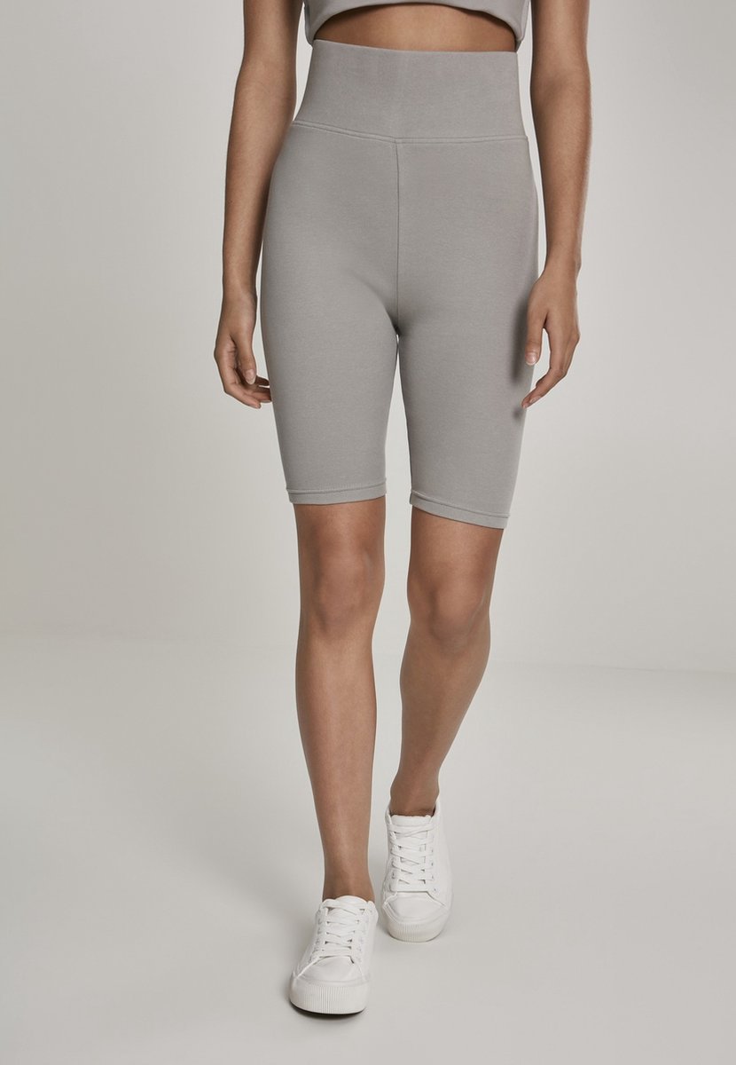 Urban Classics High Waist Cycle Korte broek Zwart