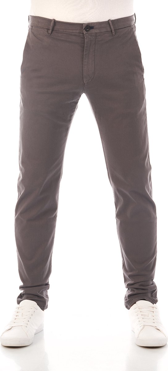 Joop! Heren Chino Broek Steen slim Bruin 30W / 34L Volwassenen