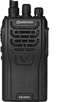 Wouxun KG-UVA1 Dualband VHF en UHF IP55 5Watt met beveiligingoortje