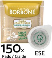 Borbone Goud / Oro Arabica 150 stuks - Italiaanse Espresso - E.S.E. Servings - Voor koffieliefhebbers