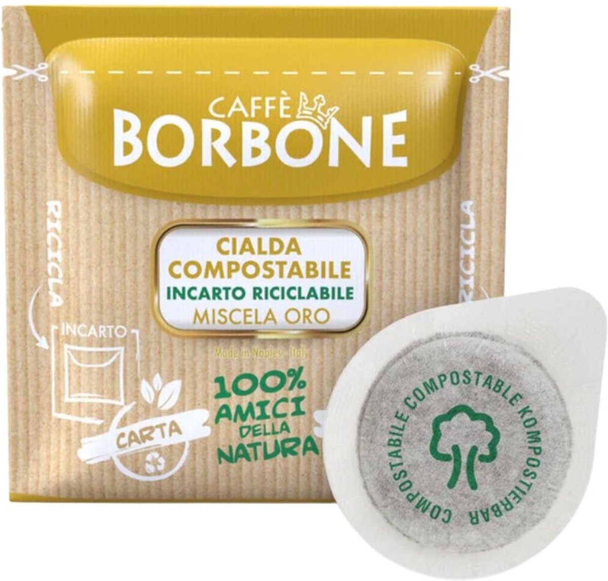 Caffè Borbone Borbone Goud / Oro Arabica 150 stuks thumbnail 4