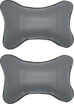 Nekkussen voor Autostoel - Ergonomisch Ontwerp - Verstelbaar - Comfortabele Nekondersteuning - Zwart