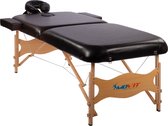 MOVIT® Massagetafel Deluxe - Massage Tafel - Inklapbaar - Belastbaar tot 250 kg - Zwart