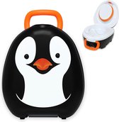Pinguïn reispotjes, bekroonde draagbare toiletbril voor peuters, die kinderen overal mee naartoe kunnen nemen
