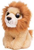 Pluche Leeuw knuffeldier van 13 cm - Speelgoed dieren knuffels cadeau voor kinderen
