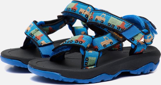 Teva T HURRICANE XLT 2 Unisex Sandalen - Blauw/Groen/Rood - Maat 21