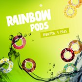 Lifect kids® - Air Rainbow Up Pods 9 pièces - Kit de démarrage de bouteille Air Rainbow Up - Saveurs Air Rainbow Up - Recharges - Fruits des bois - Pastèque