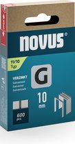 Novus Niet met platte draad G 11/10mm (600 stuks)