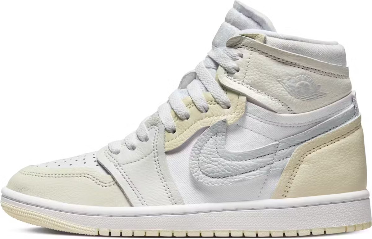 Nike jordans dames wit sale