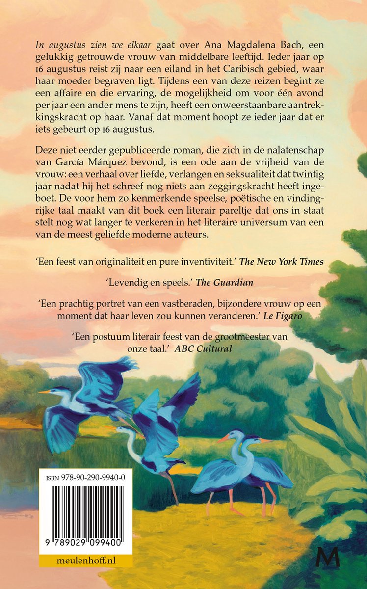 In augustus zien we elkaar - back cover