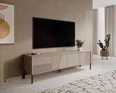 Meubella - TV-Meubel Davey - Beige - 190 cm