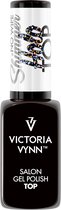 Nieuw! Victoria Vynn – Top Coat Shimmer Holo No Wipe 8 ml - zilveren glitter topcoat - gellak - gelpolish - gel - lak - polish - gelnagels - acrylnagels - polygel - nagels - nagelverzorging - nagelstyliste - uv / led - nagelstylist - callance