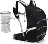 Avoir Avoir®-Hiking backpack-Backpacks- Rugzak 20L-Waterdicht-Intern frame-Unisex-Zwart-Outdoor avontuur-Wandelen