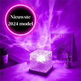 Noorderlicht Projector - Northern Lights Projector - Galaxy Projector - Cube Lamp - Crystal Lamp - Wave Lamp - Wave Cube - Water Ripple Light - Ocean Projector - Tiktok Lamp - Kristal - Aurora - Sterren Projector - Sunset Lamp