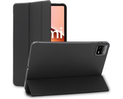 ebestStar - Hoes geschikt voor Xiaomi Pad 6, Pad 6 Pro, Slimme Hoes met Magnetische Flip Bescherming, Siliconen, Zwart