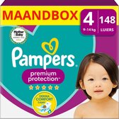 Pampers Premium Protection Maat 4 - 148 Luiers Maandbox