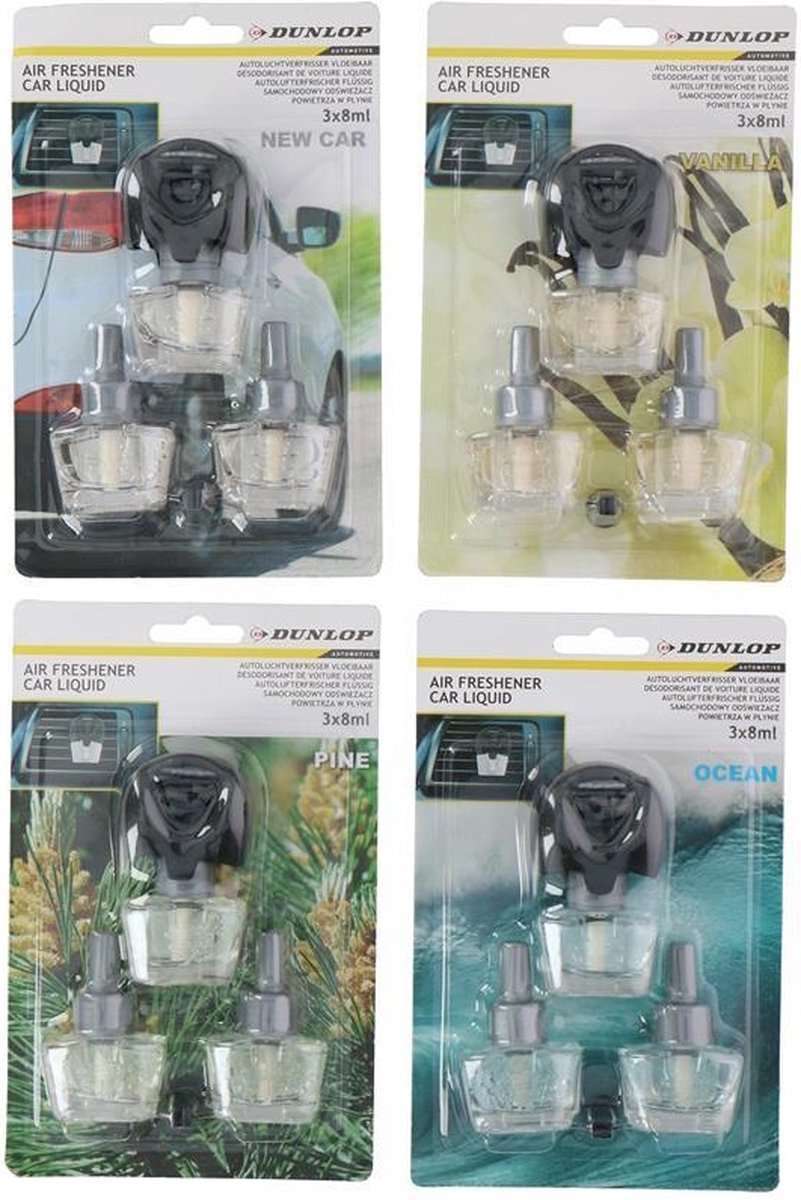 Goedkoopste Dunlop | Autoluchtverfrisser | Vloeibaar | New Car