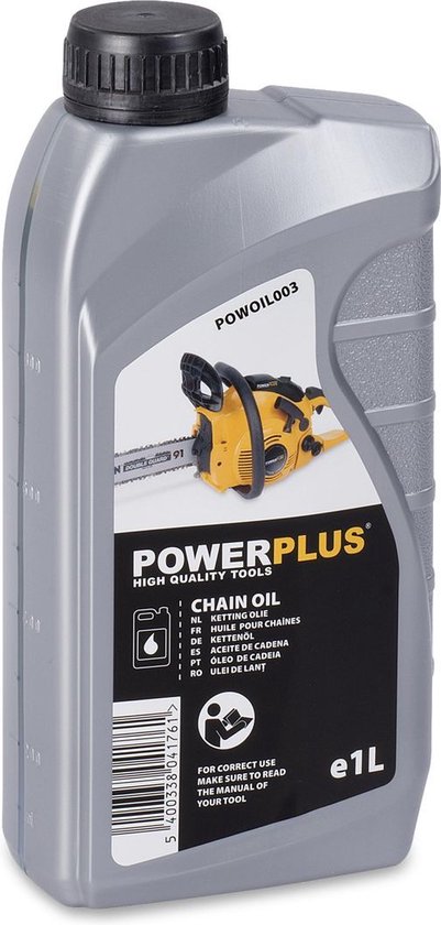 Powerplus POWOIL003 Kettingolie voor kettingzaag- 1l