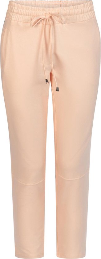 Zoso Broek Jessica Coated Sporty Pant 242 1020 Apricot Dames Maat - M