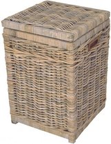 Wasmand Rotan - Naturel - 40x40x60cm - Mand Vica