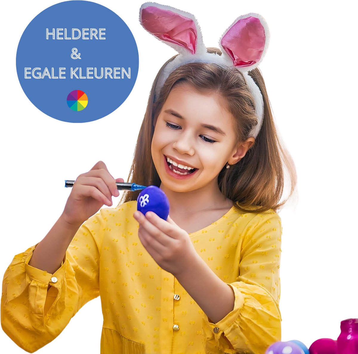 Twenty4seven® Acrylstiften 24 Stuks - Acryl Verfstiften Set - Happy Stones Stiften voor Steen & Papier - Voor Volwassenen & Kinderen — afbeelding 4