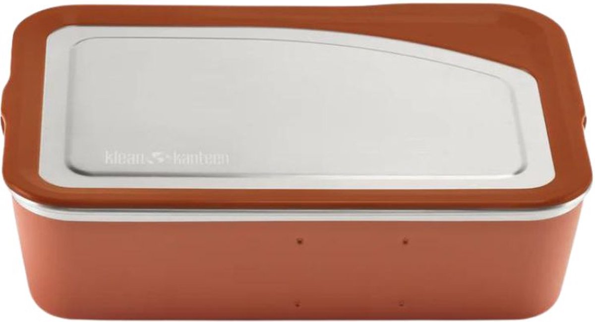 Klean Kanteen - Grote Lunchbox Stainless Steel 1626ml - RVS lunchbox Bento - Autumn Glaze