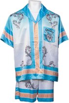 Carlo Colucci OverShirt Print Blauw