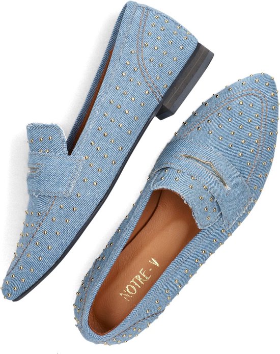 Notre-V 4625 Loafers - Instappers - Dames - Blauw - Maat 39,5